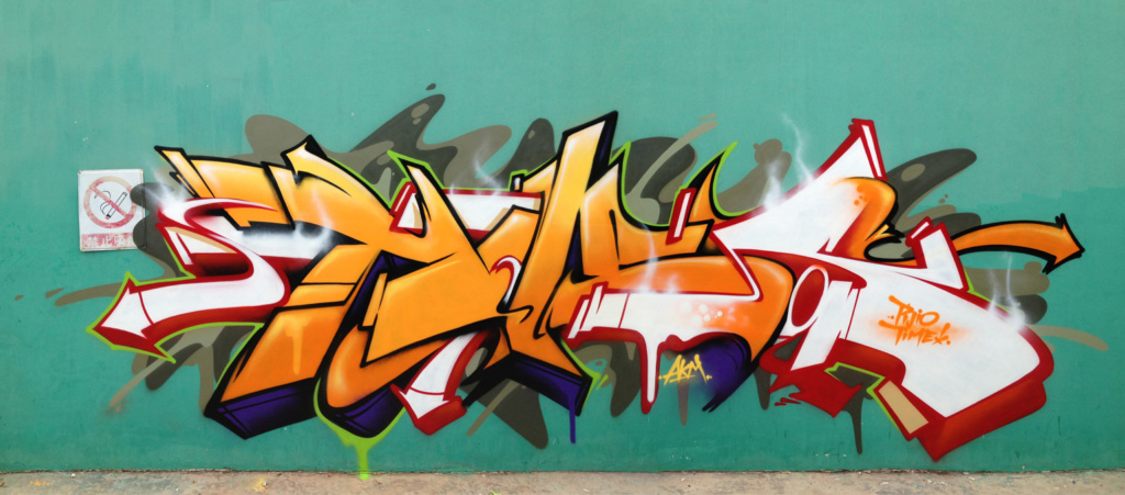 China, TUES, YESMA, graffiti, Ironlak