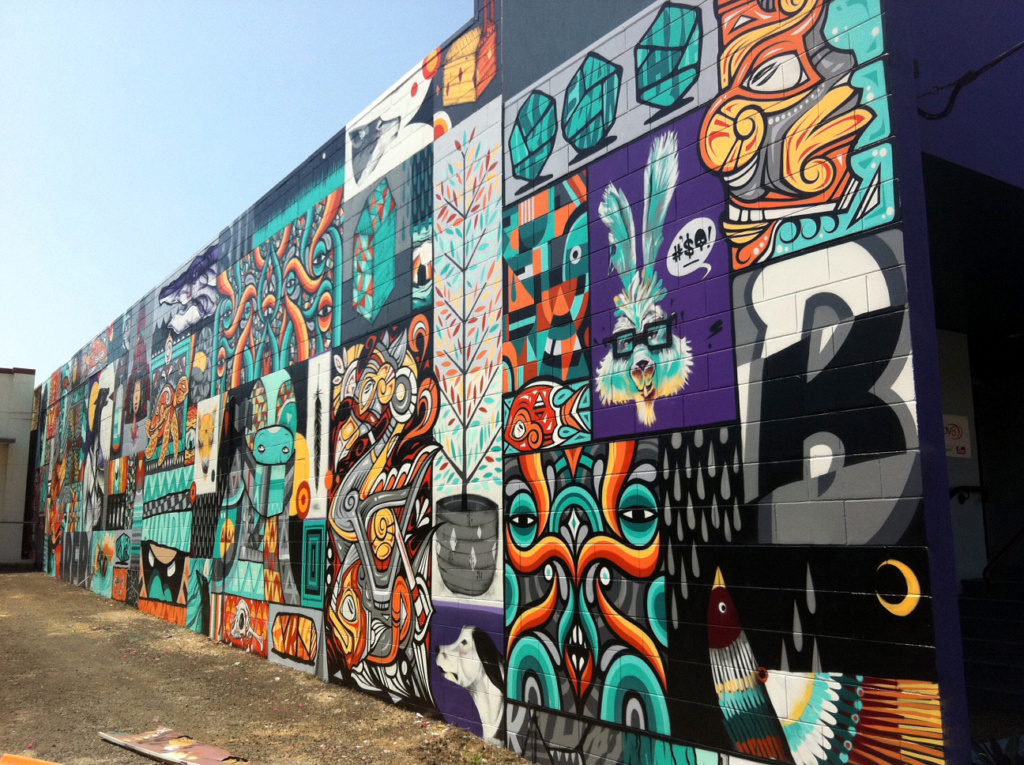 BEASTMAN, NUMSKULL, GIMIKS BORN, PHIBS, CREEPY, TWO ONE, 2LAKS, Crush Festival, Bundaberg, graffiti, Ironlak