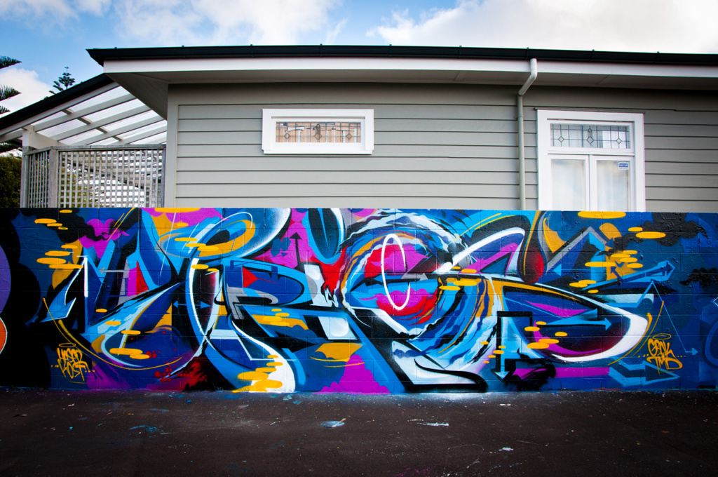 JURNE, AKL, graffiti, Ironlak