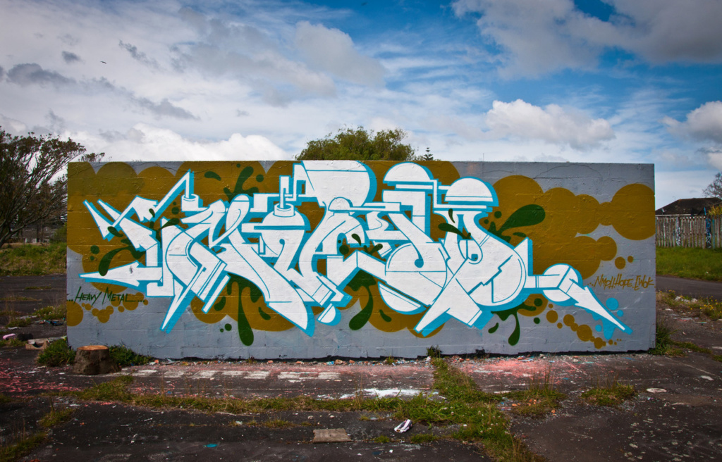 JURNE, graffiti, Ironlak