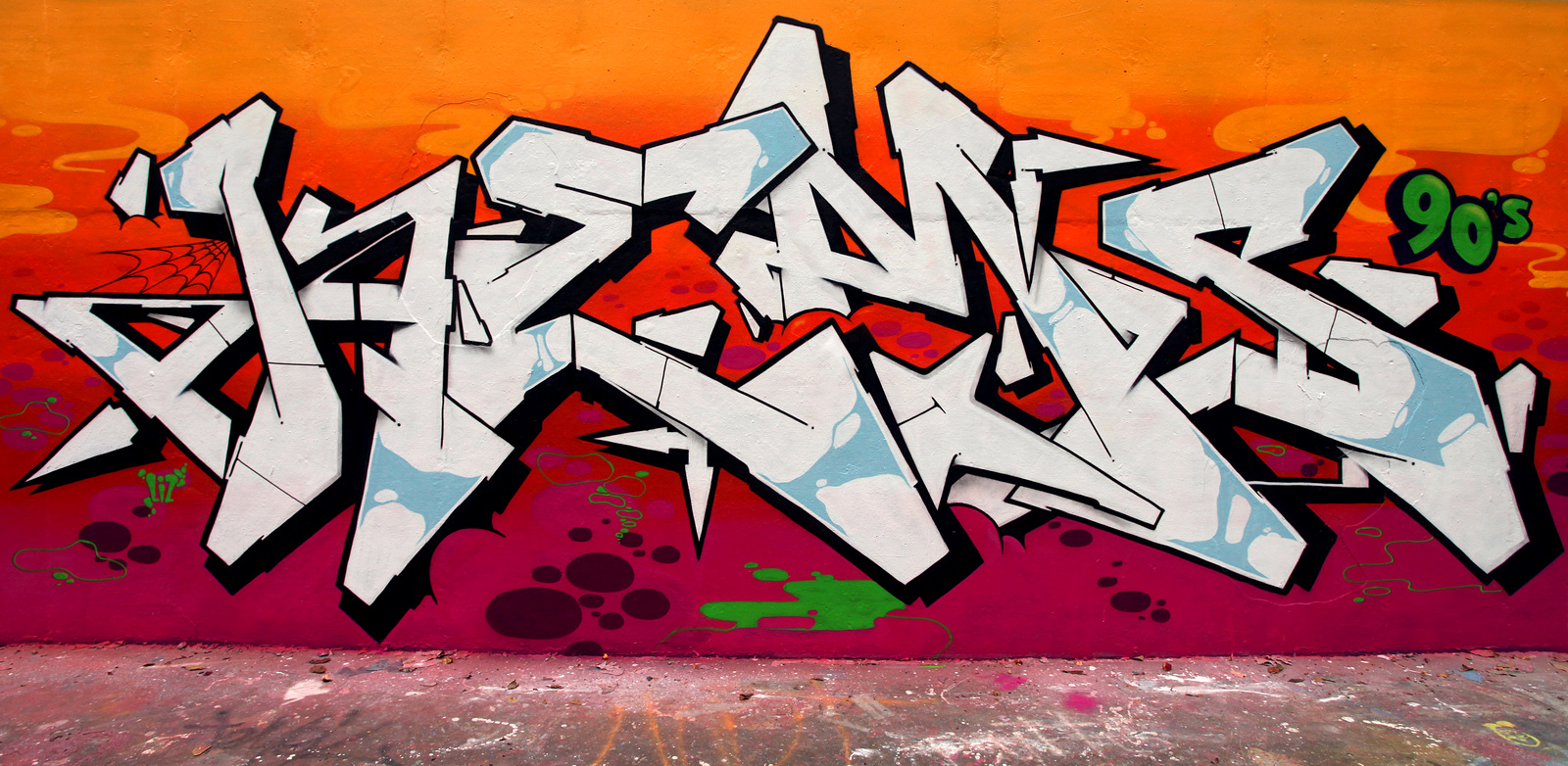 Atlanta, GES, TOTEM, Kems, graffiti, Ironlak
