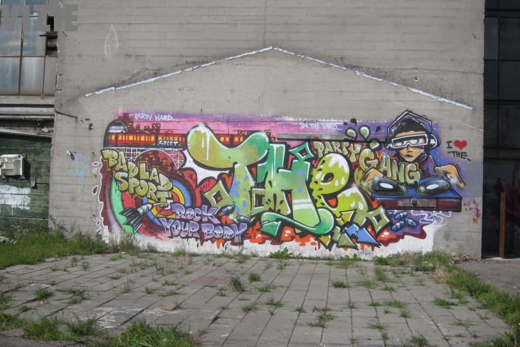 KC Ortiz, POSE, VIZIE, SUPE, graffiti, Ironlak