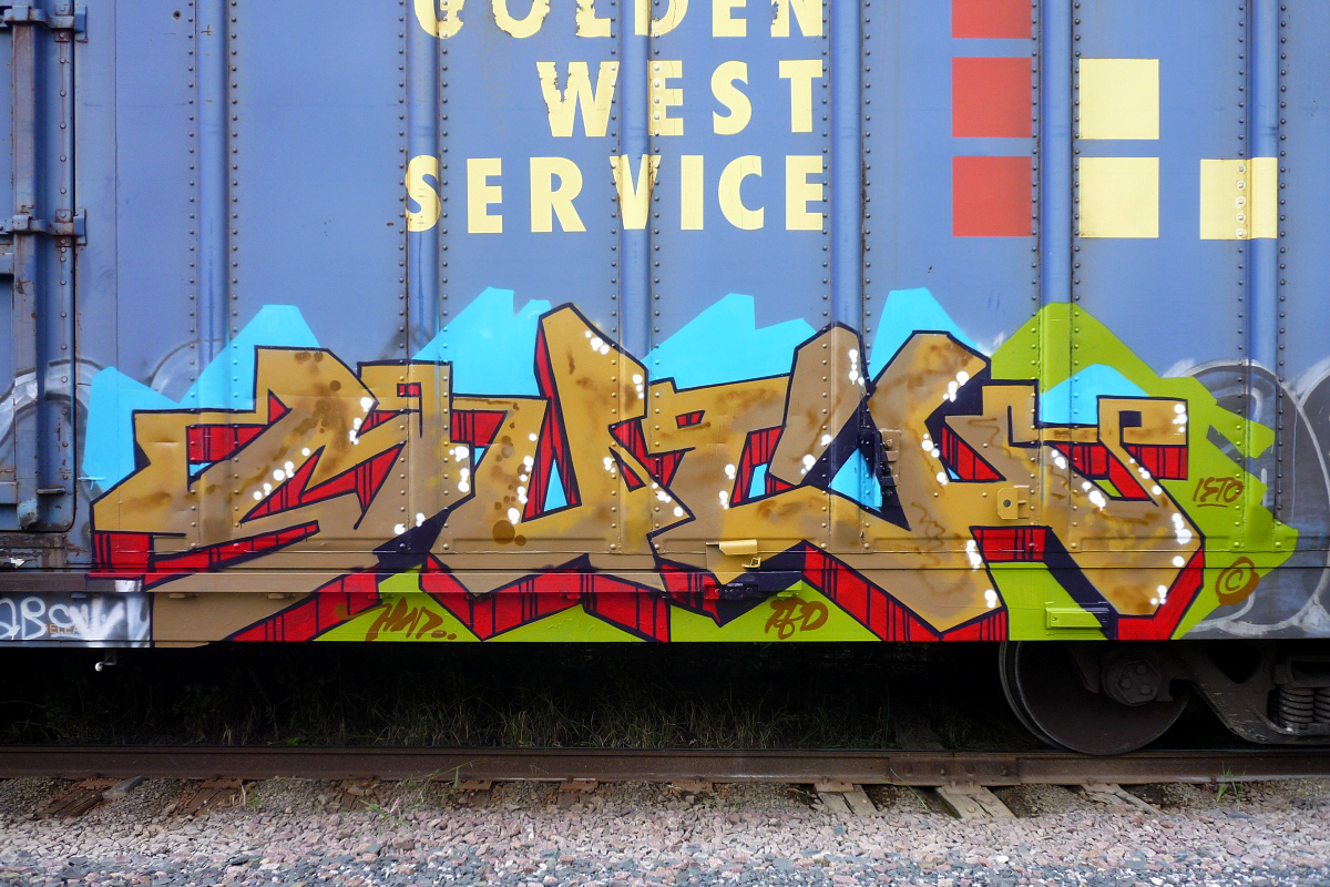MUCH, graffiti, Ironlak
