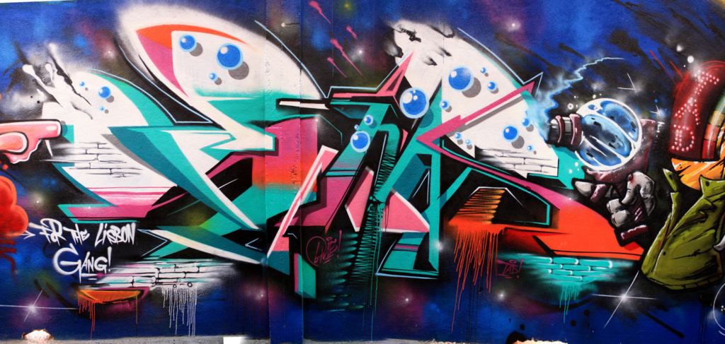 SEMOR, Portugal, graffiti, Ironlak