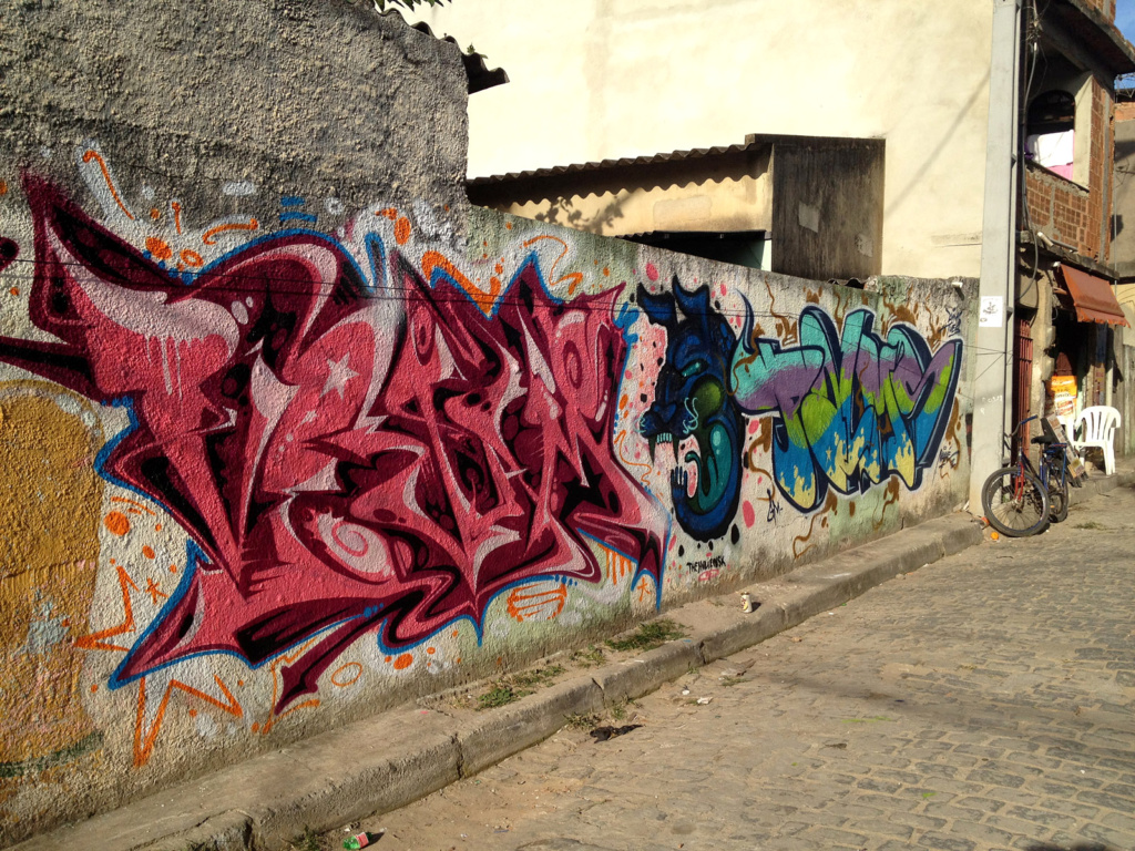 Brazil, graffiti, Ironlak
