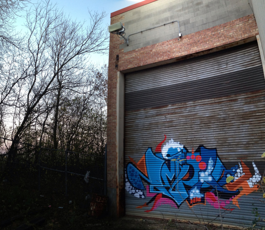 NMPH, graffiti, Ironlak