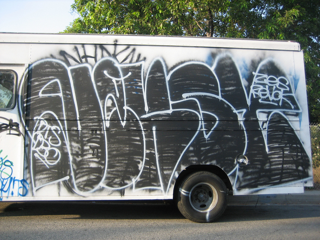 NEKST, graffiti, Ironlak