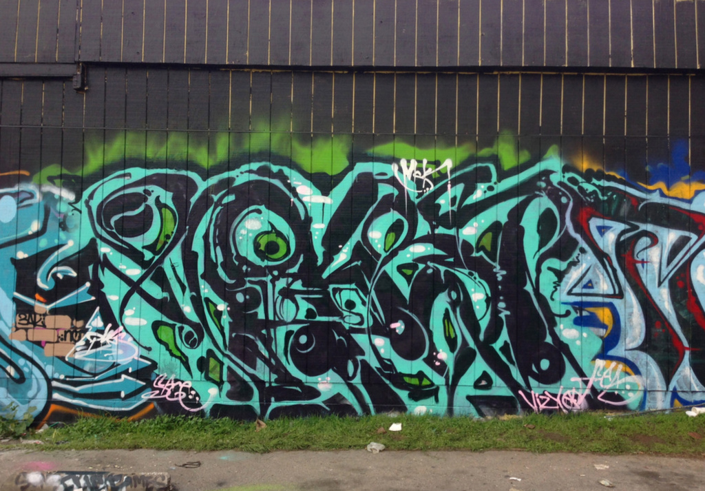 AUGOR, NEKST, graffiti, Ironlak