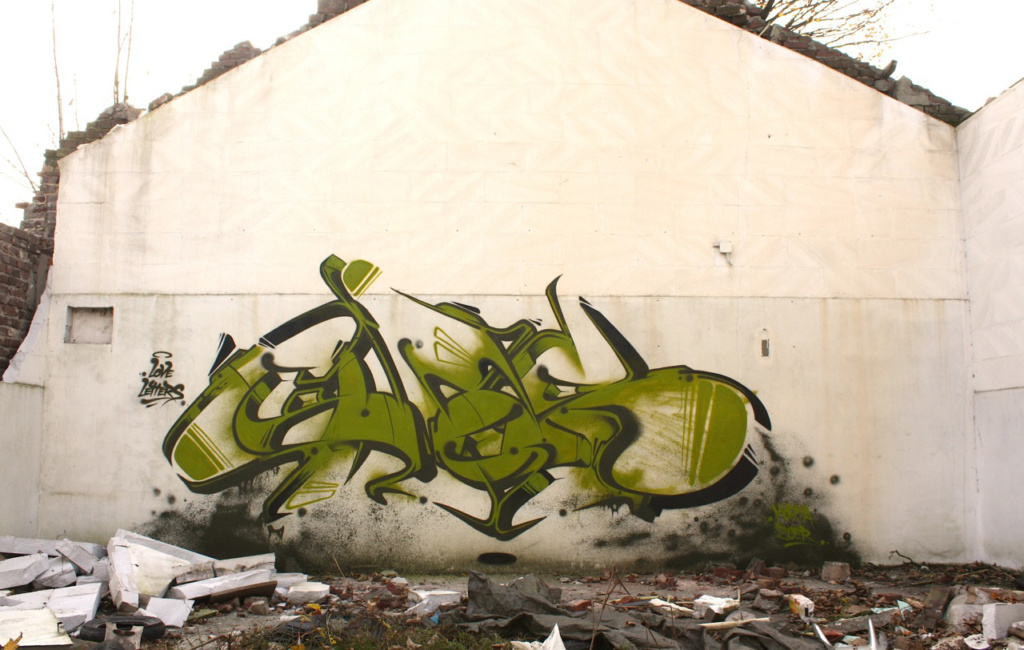 CHAS, LoveLetters, graffiti, Ironlak