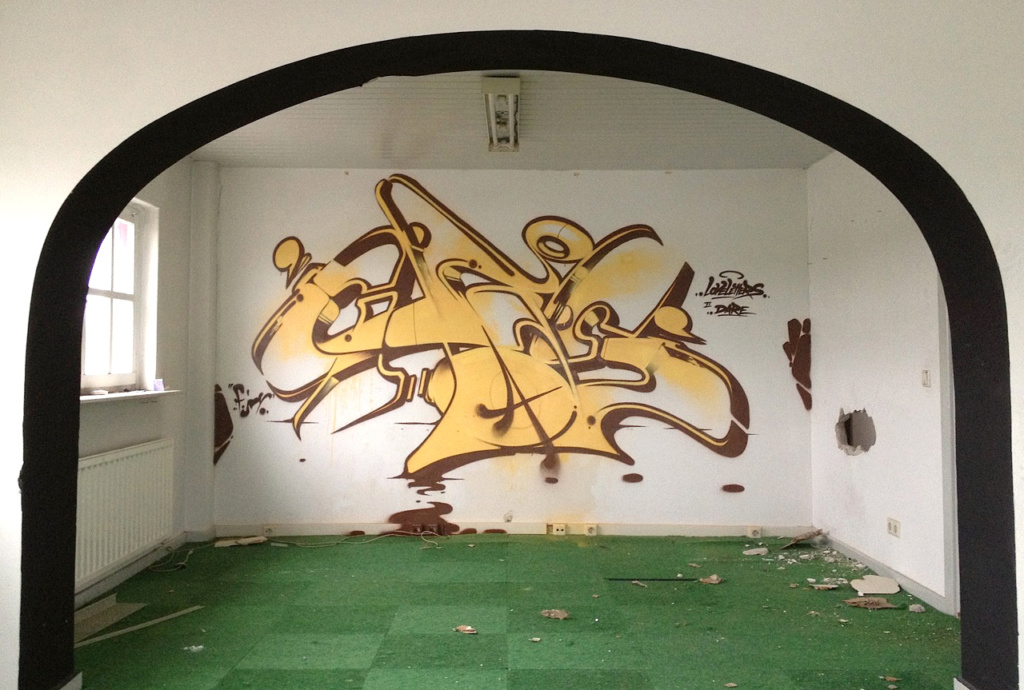 CHAS, LoveLetters, Netherlands, graffiti, Ironlak