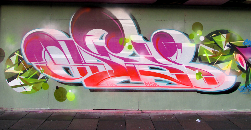 GARY, United Kingdom, graffiti, Ironlak