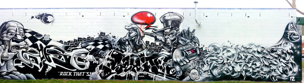 DOES, VANS THE OMEGA, ASKEW, MARK DREW, ANTHONY LISTER, L GHOSTO, EXIT, SEIZ, SNARL, graffiti, Ironlak