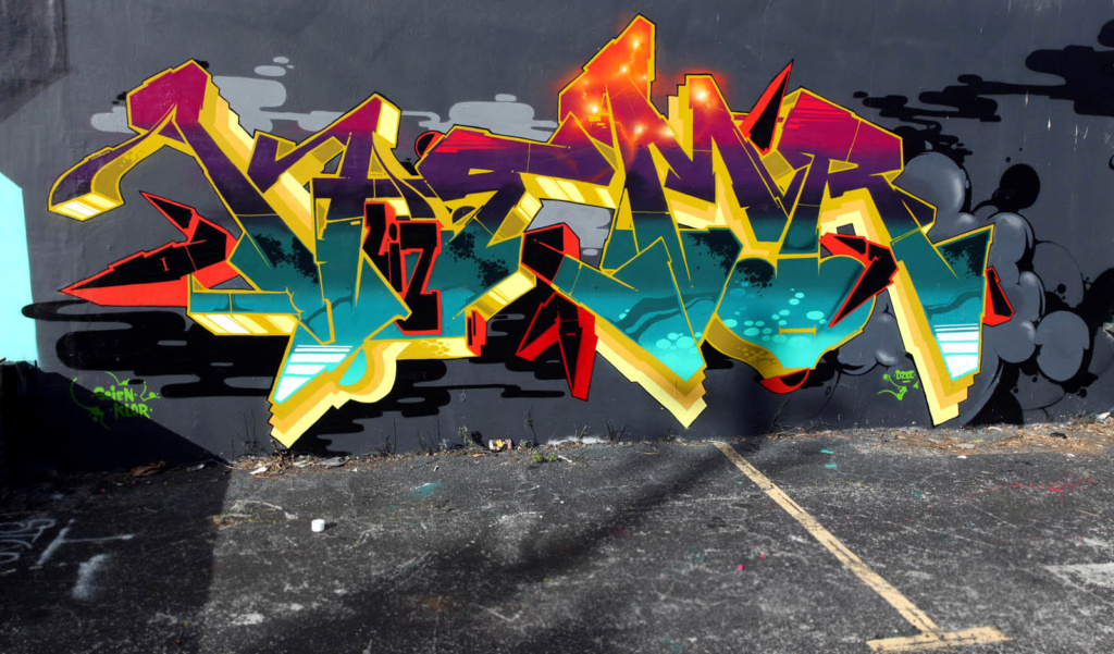 KEMS, Miami, Art Basel, graffiti, Ironlak