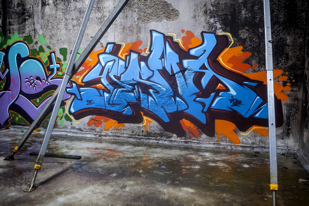 RUSTE, YESMA, DYMS, graffiti, Ironlak