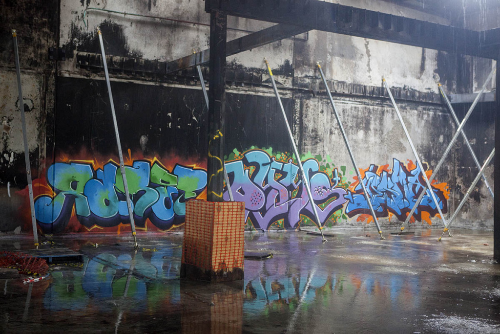 RUSTE, YESMA, DYMS, graffiti, Ironlak