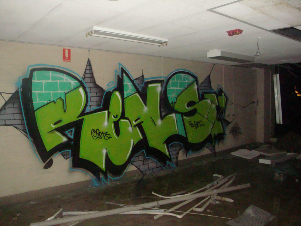 REALS, graffiti, Ironlak