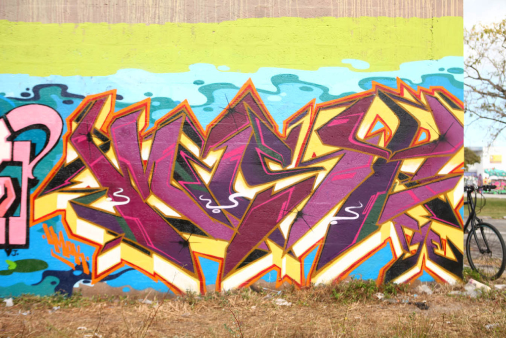 Art Basel, Miami, graffiti, Ironlak