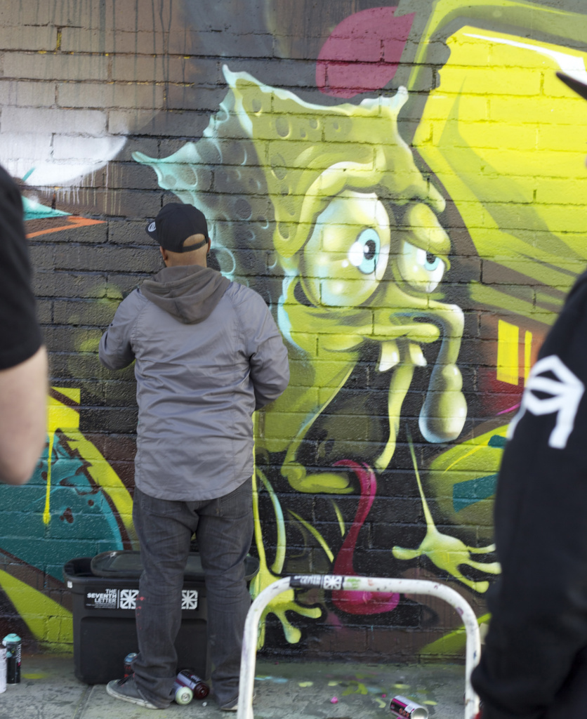 KEMS, EWOK, TRAV, Las Vegas, graffiti, Ironlak