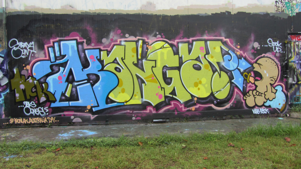 STIKER , PURES, DVATE, GENT, MAIDE, KEOS, ARGO, KANGA, SINS, graffiti, Ironlak