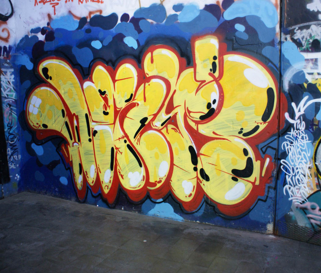 MR. WANY, Italian, graffiti, Ironlak