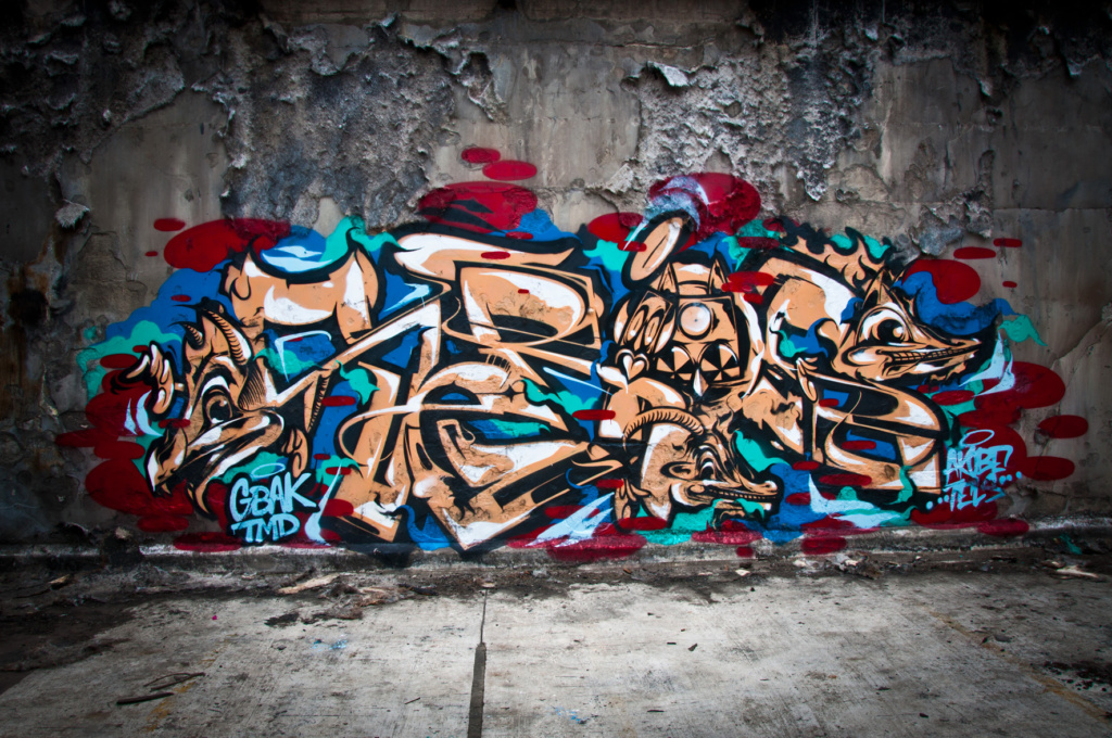 BERST, graffiti, Ironlak