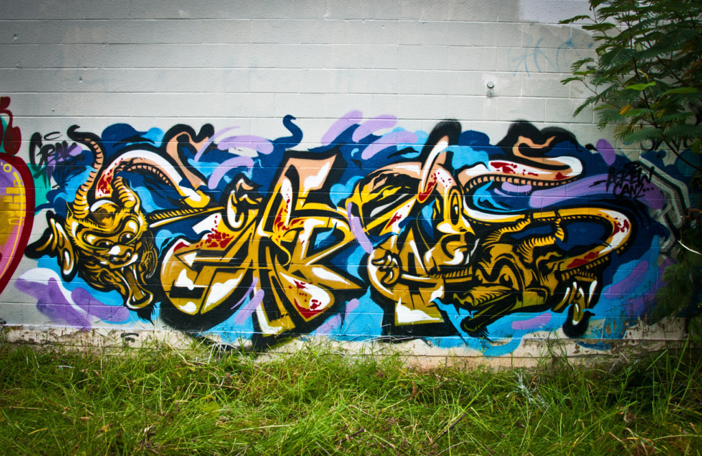 BERST, graffiti, Ironlak