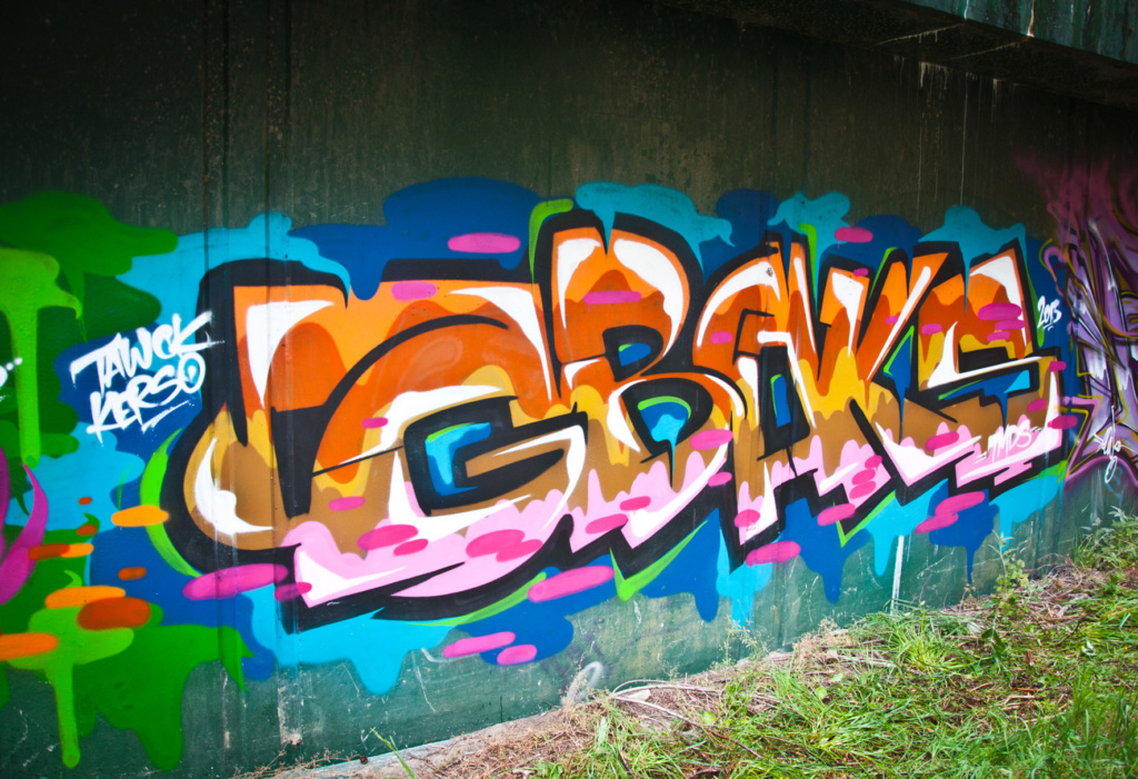 BERST, graffiti, Ironlak