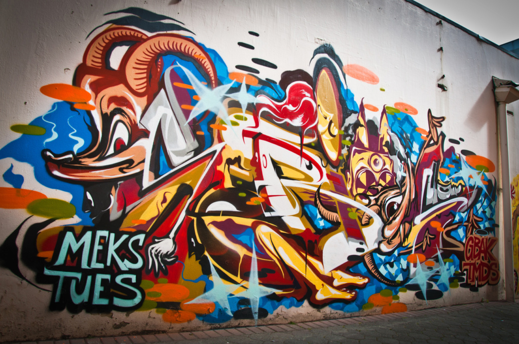 BERST, graffiti, Ironlak