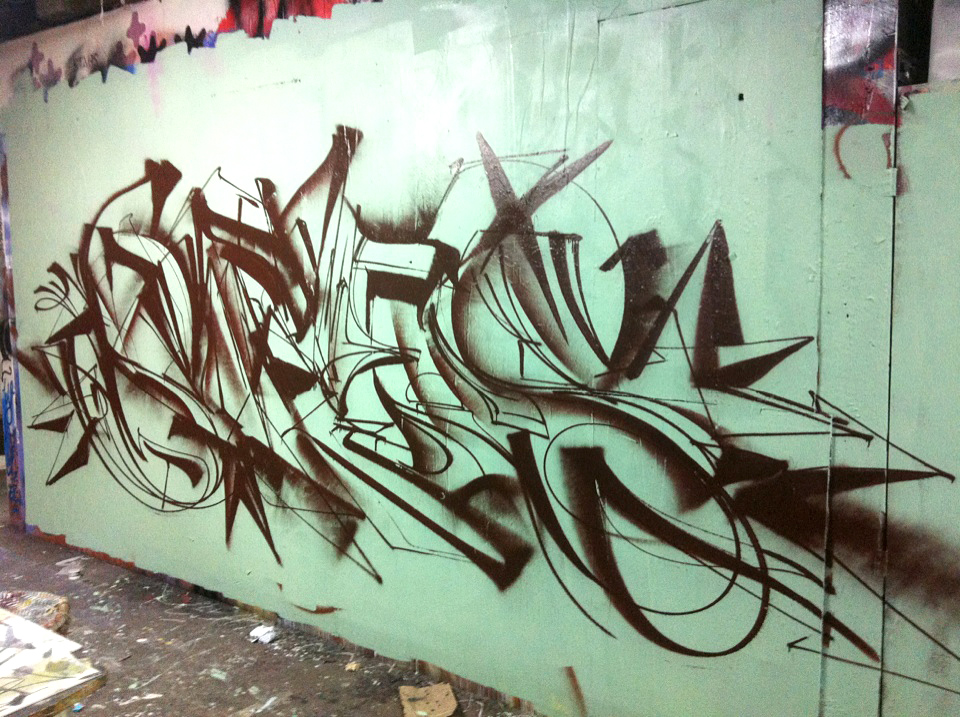 Sofles, Ghetto Blaster, graffiti, Ironlak