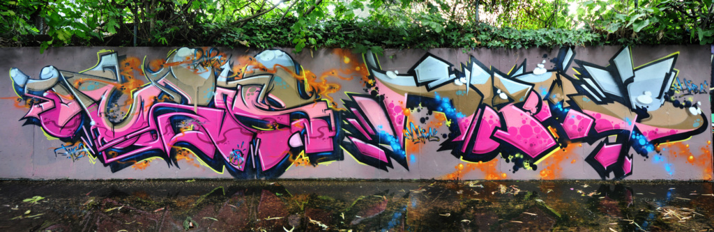 Adlib, Dyms, Roger, Tues, graffiti, Ironlak