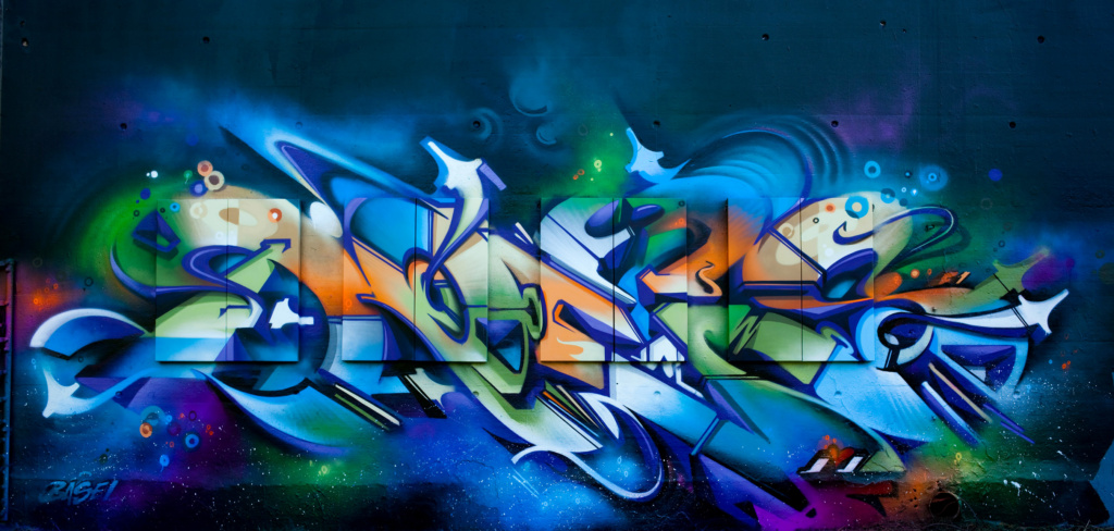 DOES, Endless Perspectives, graffiti, Ironlak