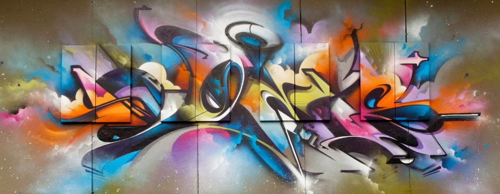DOES, London, Endless Perspectives, UK, graffiti, Ironlak