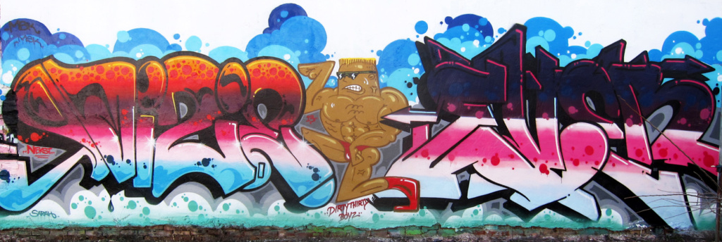 VIZIE, EVER, graffiti, Ironlak