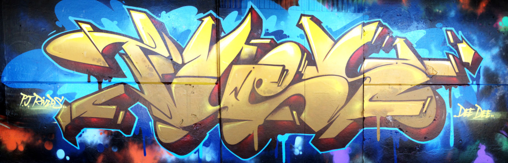 Perth, Tues, graffiti, Ironlak