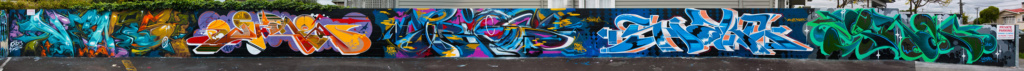 JURNE, New Zealand, BERST, ASKEW, TREAS, REST, HAS, SHAKE, STRAY, graffiti, Ironlak