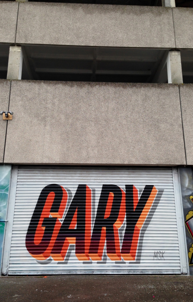 GARY, Brighton, graffiti, Ironlak