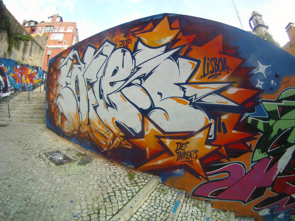 SOFLES, graffiti, Ironlak