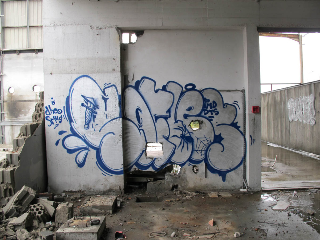 SOFLES, graffiti, Ironlak