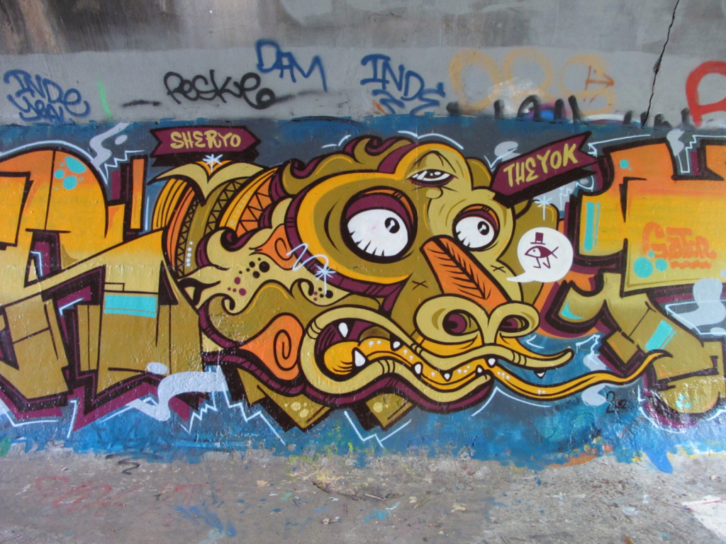 The Yok, Sheryo, graffiti, Ironlak