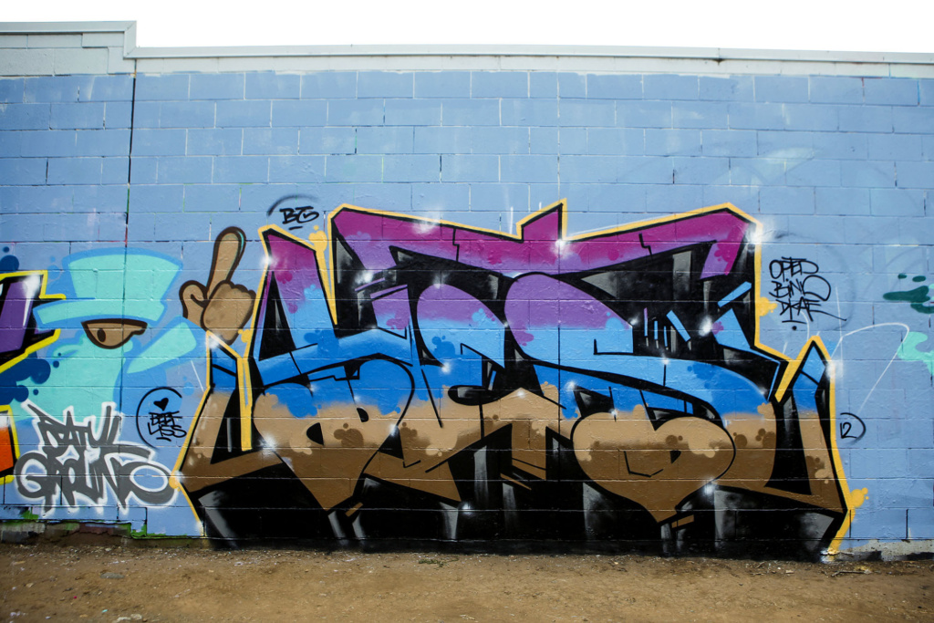 Adelaide, Palms, BBQ Burners, graffiti, Ironlak
