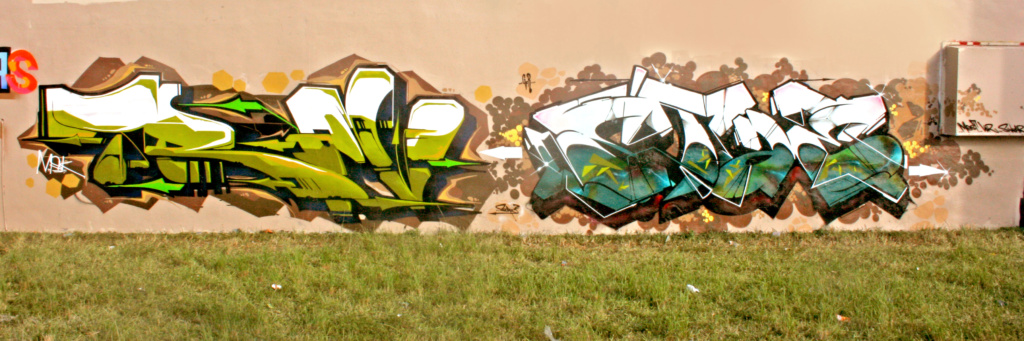 STAE2, Miami, graffiti, Ironlak