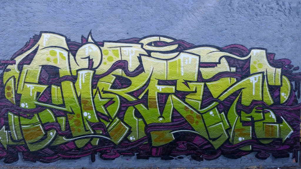 AYRES, Perth, graffiti, Ironlak