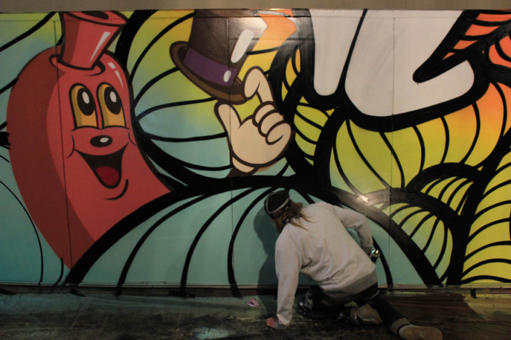 DABS, MYLA, INSA, graffiti, Ironlak