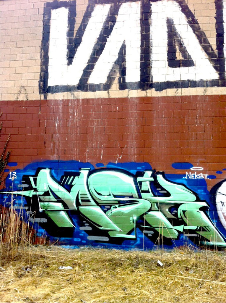 TRAV, Detroit, graffiti, Ironlak