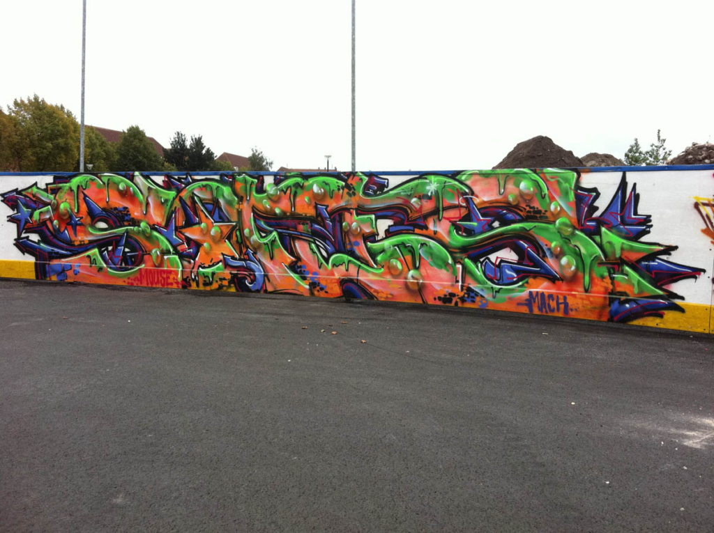 SOFLES, graffiti, Ironlak