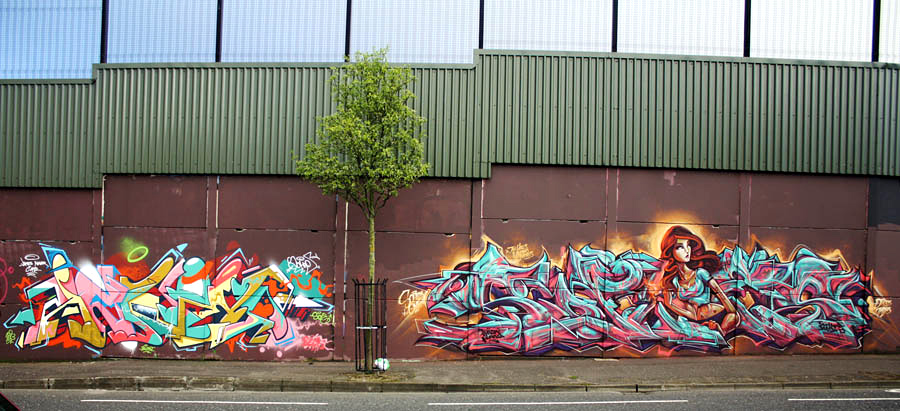 SOFLES , Europe, graffiti, Ironlak