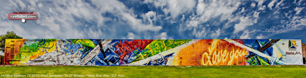 Texas, Art in the Park, graffiti, Ironlak