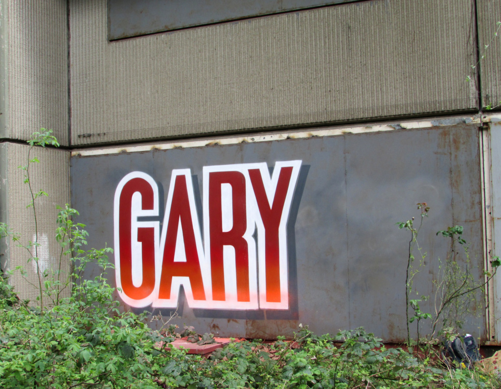 GARY, graffiti, Ironlak