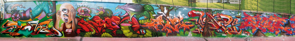 MR. WANY, Carnivorous Plants, WALL IN 2 JAM, SKAN, graffiti, Ironlak