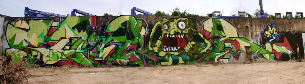 SEMOR, Germany, Etzbach, graffiti, Ironlak